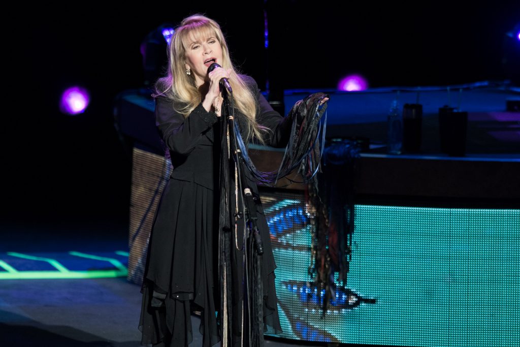 Stevie Nicks performs at the grand opening of Park Theater at Monte Carlo Resort and Casino in Las Vegas on December 17, 2016.