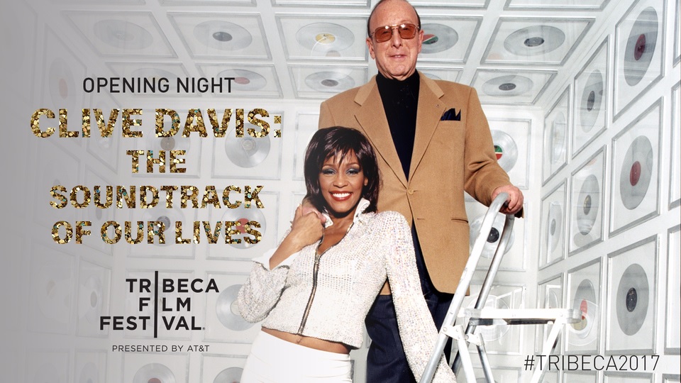 Clive Davis and Whitney Houston
