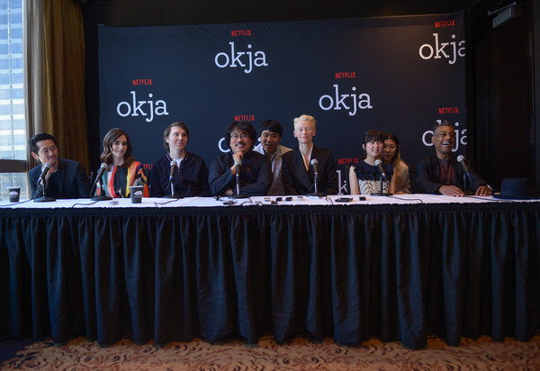 "Okja" press conference in New York City