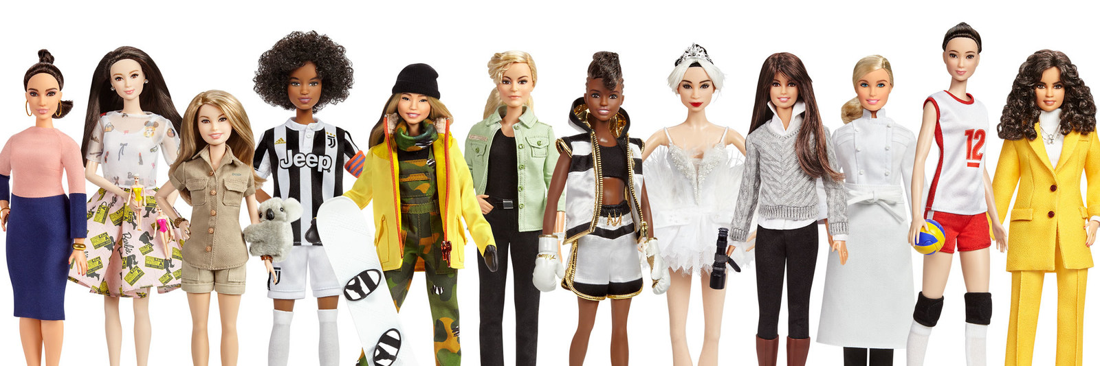Mattel debuts 17 new Barbie Global Role Models dolls and 3 Inspiring