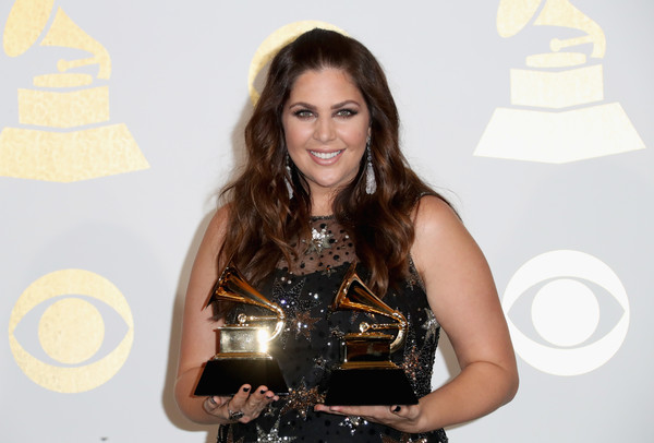Hillary Scott at the 59th Annual Grammy Awards at the Shrine Auditorium in Los Angeles on February 12, 2017.