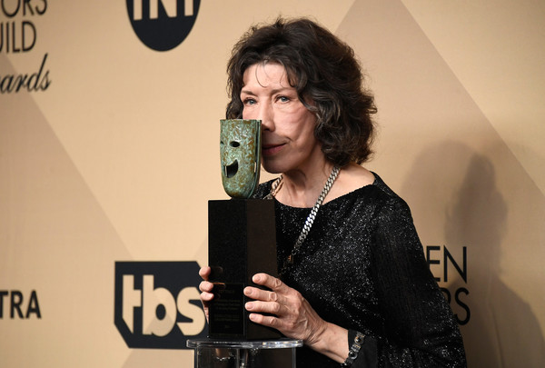 Lily Tomlin at the 29th Annual Screen Actors Guild Awards at the Shrine Auditorium in Los Angeles on January 29, 2017. 