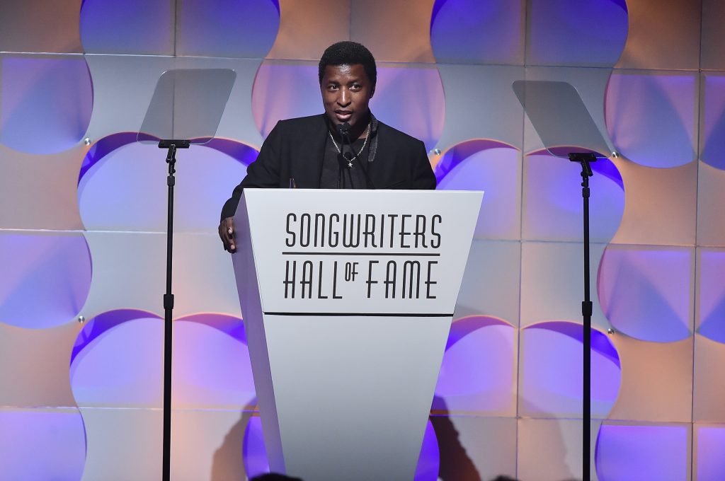 Kenneth "Babyface" Edmonds at the Songwriters Hall Of Fame 48th Annual Induction and Awards