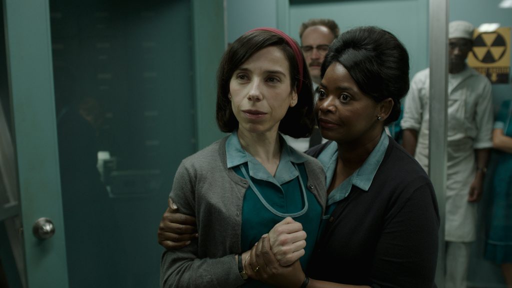 Sally Hawkins and Octavia Spencer in "The Shape of Water" (Photo courtesy of Fox Searchlight Pictures)